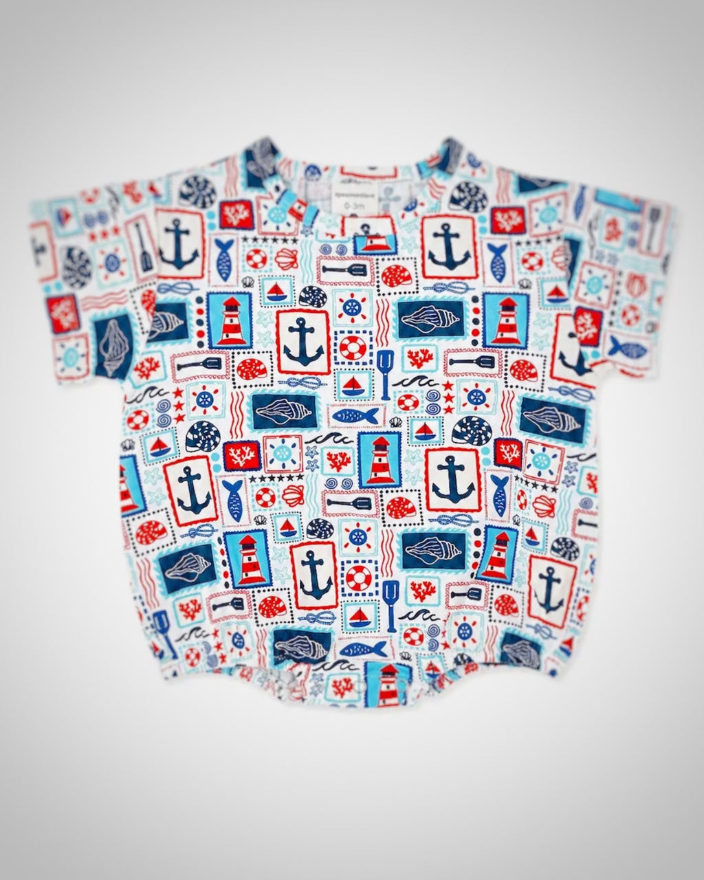 Seaside Bubble Romper 🐟