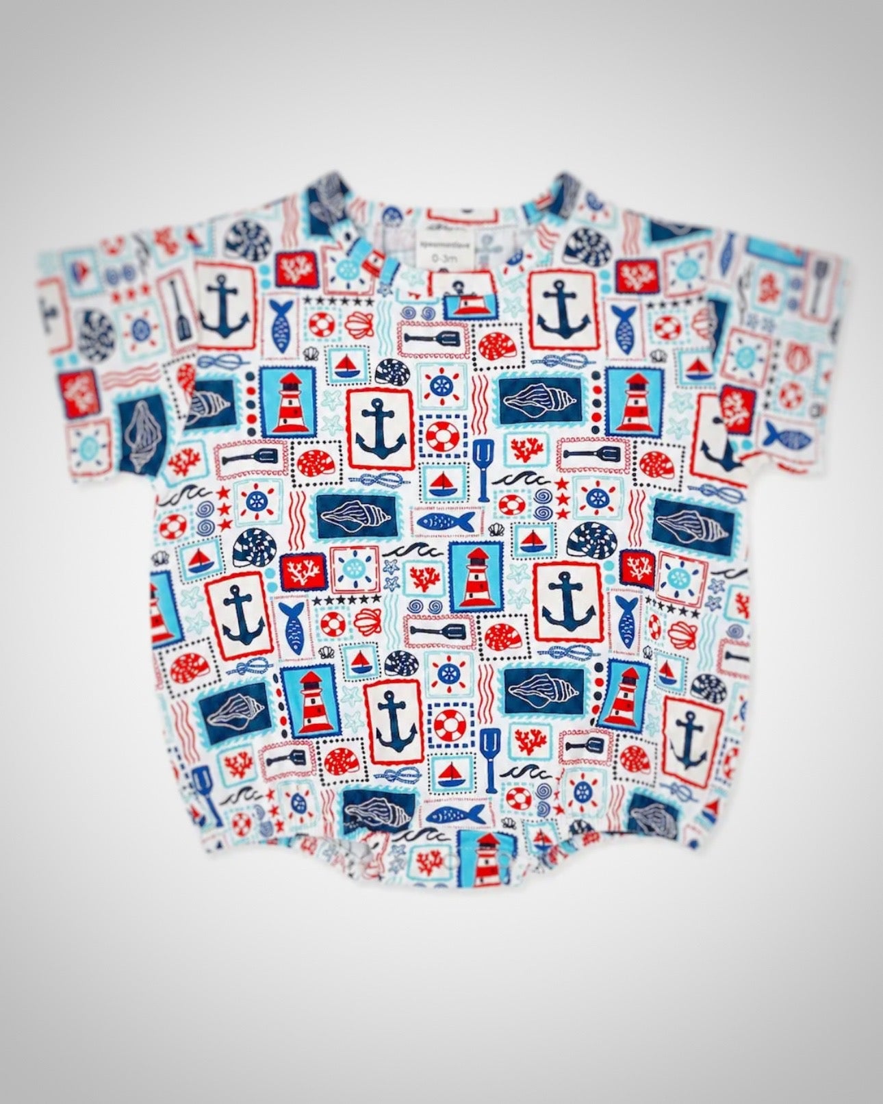 Seaside Bubble Romper 🐟