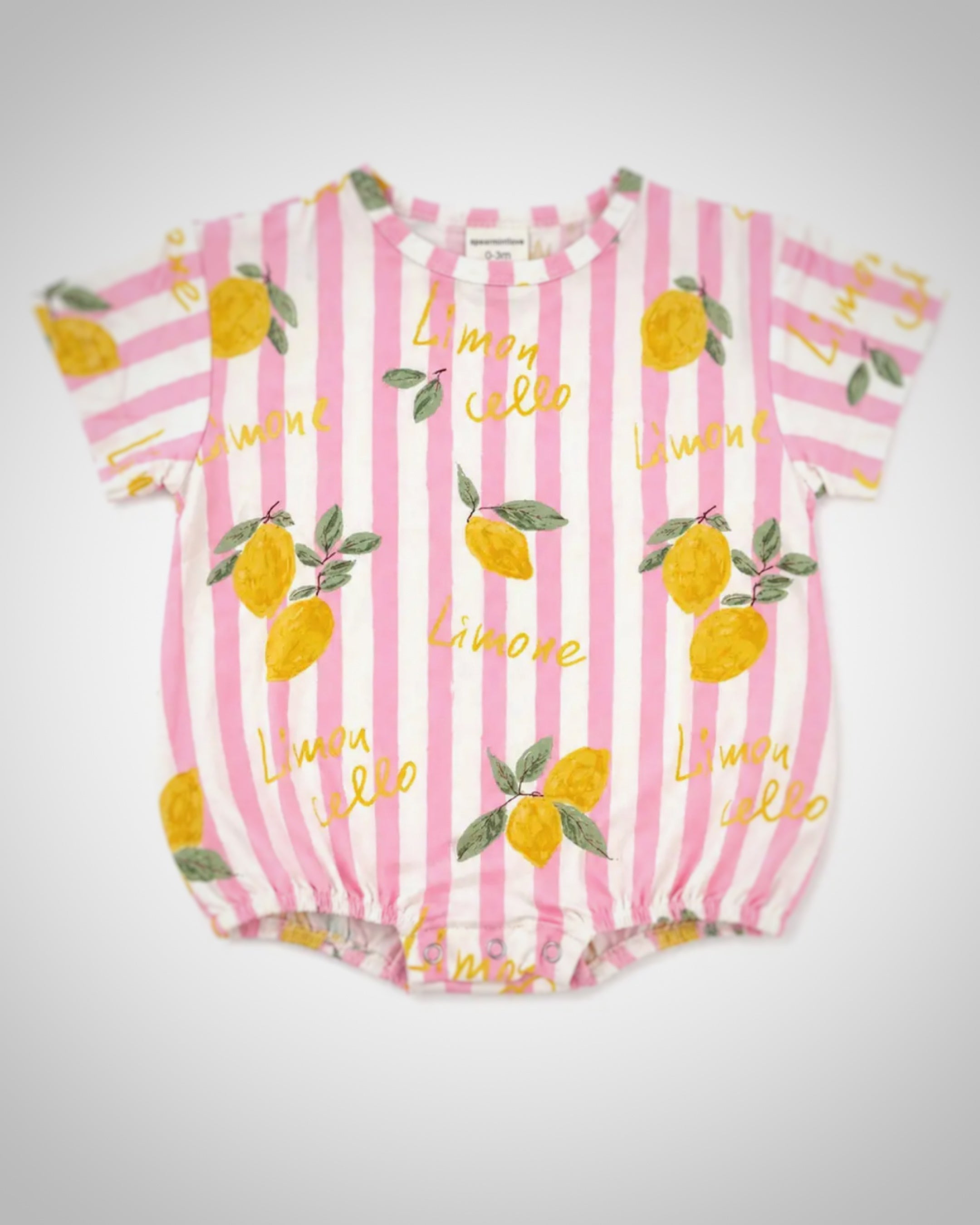 Limoncello Bubble Romper 🍋
