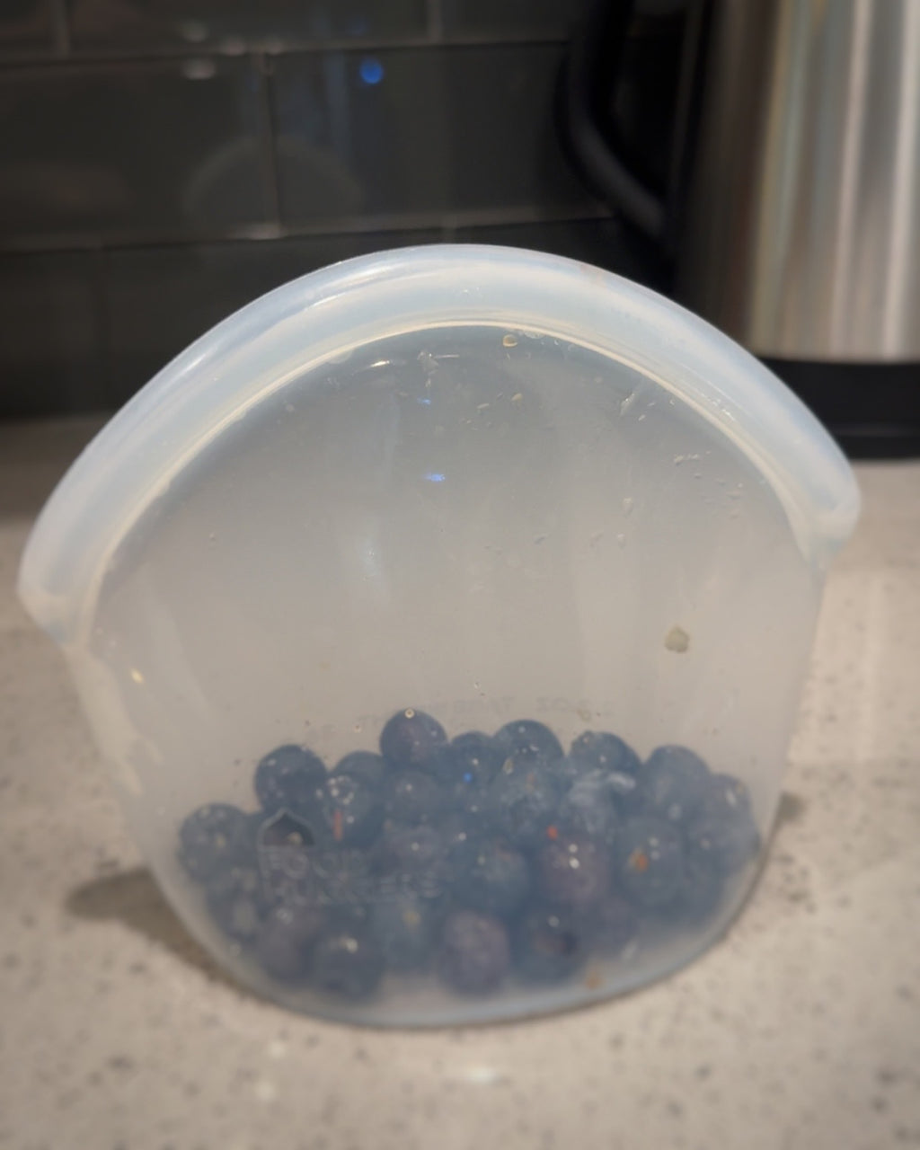 Reusable Silicone Storage Bag | Clear (400 mL)