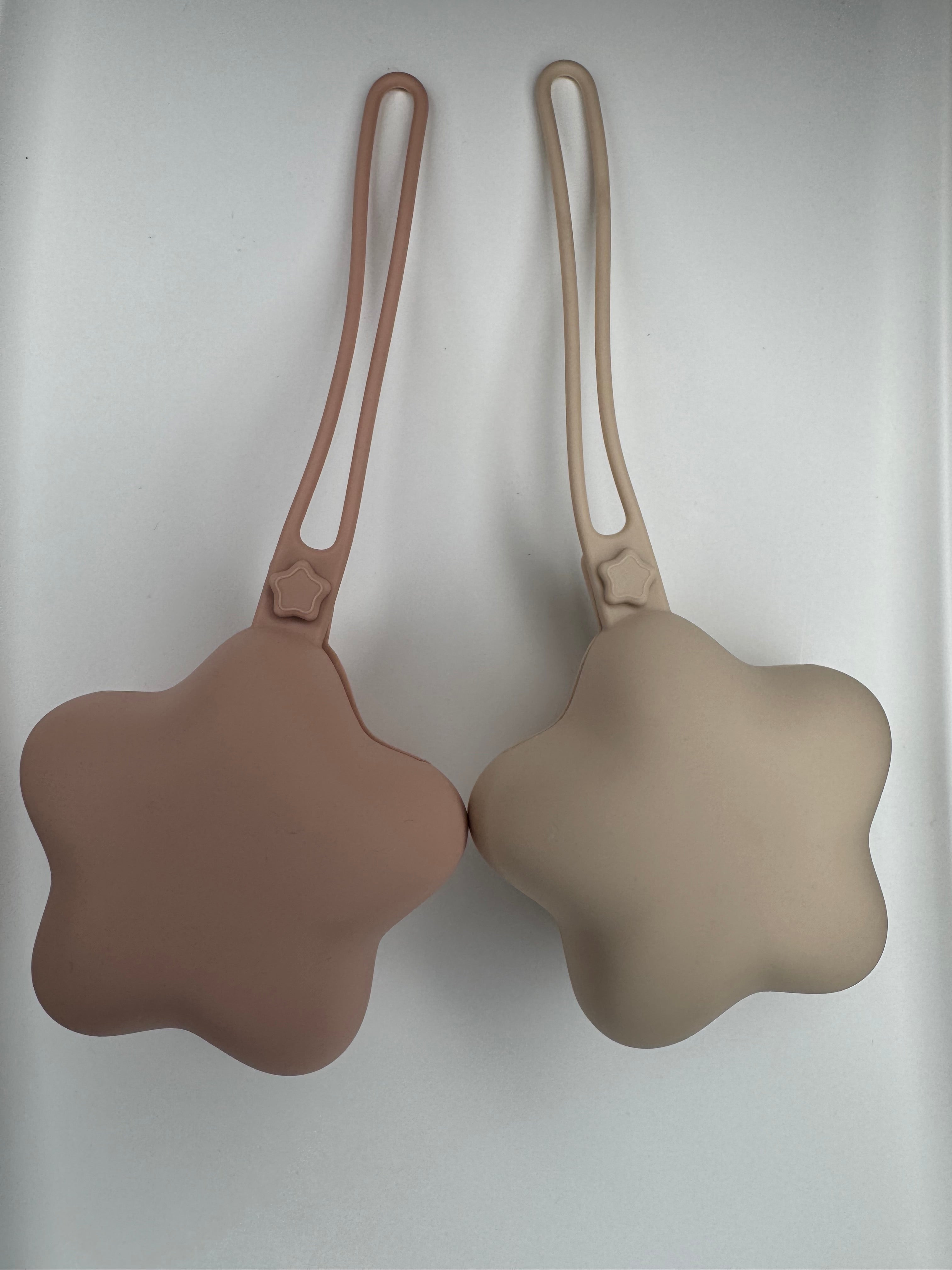 The Star Pacifier Case Duo | Blush + Mocha