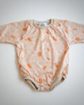 Peach Petal Bubble Romper